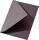 KNORR-PRANDELL Kuvert B6 metallic schoko 211480832
