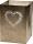 KNORR PRANDELL 211520282 Lichttüte Kleines Herz 16 x 11 x 11 cm