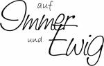 HEYDA 211800000 Stempel Hochzeit auf Immer und Ewig Holz...