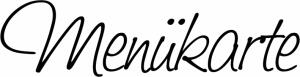 HEYDA 211800502 Stempel Menü Menükarte Holz matt lackiert