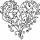 HEYDA 211801001 Stempel Hochzeit Gefühlvoll Holz matt lackiert