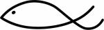 HEYDA 211801104 Stempel Kommunion/Konfirmation Fisch...