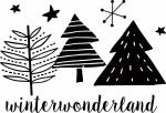 HEYDA 211801416 Stempel Weihnachten Winterwonderland Holz...