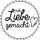 HEYDA 211803002 Stempel mit Liebe gemacht Holz matt lackiert