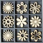 KNORR PRANDELL Holzornamentbox Fantasie Blumen 105 x 105...