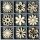 KNORR PRANDELL 2118521018 Holzornamentbox Fantasie Blumen 105 x 105 cm Sperrholz