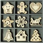 KNORR PRANDELL 2118521024 Holzornamentbox Sweet Xmas 105...