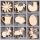 KNORR PRANDELL 2118521104 Holzornamentbox Bauernhof 105 x 105 cm Sperrholz