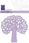 CART-US Stanzschablone Baum mit Blättern 101 x 101...