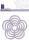 CART-US Stanzschablone Rahmen Blatt blume 20 - 107 mm Metall