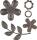 Stanzformen-Set Thinlits™ „Intricate Garden Flower“