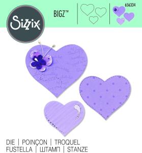 KNORR-PRANDELL Sizzix Bigz Die Hearts 2118736334