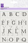 CART-US 2118834102 Stempelmotiv Clear Stamp Alphabet 2...