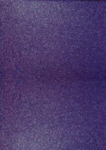 HEYDA 2118930220 Glitterkarton A4 dunkelviolett