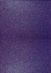 HEYDA 2118930220 Glitterkarton A4 dunkelviolett