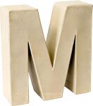 KNORR PRANDELL Papp-Buchstabe 3D M 175 x 17 x 55 cm Pappe...