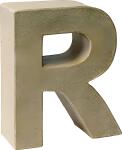 KNORR PRANDELL Papp-Buchstabe 3D R 175 x 157 x 55 cm...