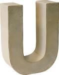 KNORR PRANDELL Papp-Buchstabe 3D U 175 x 135 x 55 cm...