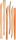 KNORR PRANDELL 212154902 Modellierhölzer Set 2 ca. 20 cm Birkenholz
