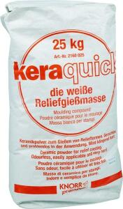 KNORR PRANDELL 212160025 Gießmasse keraquick weiss 25kg