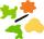 KNORR PRANDELL 212170133 Steckplatten-Set Hund Blume Auto Delfin Druckstift Kunststoff