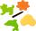 Steckplatten-Set Hund Blume Auto Delfin Druckstift Kunststoff
