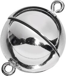 KNORR PRANDELL 212222545 Magnetverschluss Ø 12 mm Kunststoff silberfarben glänzend