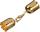 KNORR PRANDELL 212242474 Komplettverschluss 5 cm Hülsenstärke: Ø 8 mm Metall goldfarben