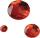 KNORR PRANDELL 212282120 Glamoursteine-Mix Ø 6 12 18 mm Acryl rot