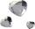 KNORR PRANDELL 212282200 Glamoursteine-Mix 8 12 18 mm Acryl kristall