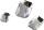 KNORR PRANDELL 212282400 Glamoursteine-Mix Kristall 8 x 10 mm 10 x 14 mm 13 x 18 mm Acryl