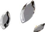 Glamoursteine-Mix Kristall 5 x 10 mm 7 x 15 mm 9 x 20 mm...