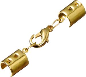 KNORR PRANDELL 212365375 Komplettverschluss Ø 2 mm Metall goldfarben