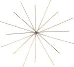 KNORR PRANDELL 212371030 Drahtstern Ø 8 10 cm Metall