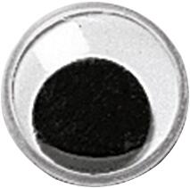 KNORR PRANDELL 212480182 Wackelaugen Ø 18 mm Kunststoff weiss mit schwarzer Pupille