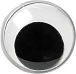 Wackelaugen Ø 30 mm Kunststoff weiss mit schwarzer...
