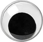 Wackelaugen Ø 40 mm Kunststoff weiss mit schwarzer...