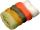 KNORR PRANDELL Merino-Wolle-Mix weiss orange oliv topas hellgrün
