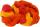 KNORR PRANDELL Märchenwolle 3-Strang-Mix rot- orange- gelb-meliert
