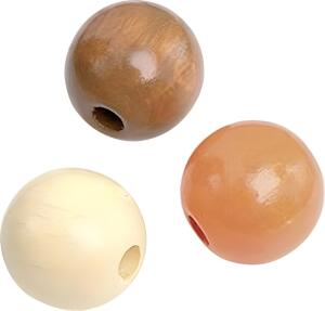KNORR-PRANDELL Holzperle 6mm braun Mix 118er 216016580