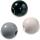 KNORR-PRANDELL Holzperle 8mm schwarz weiss Mix 80er 216018650