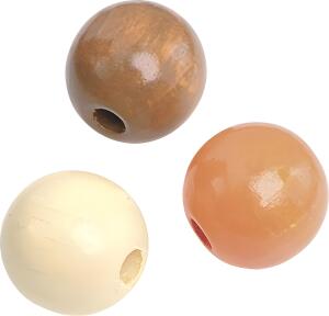 KNORR-PRANDELL Holzperlenmix 8mm nat orange 85er 216028550