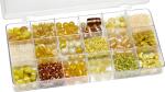 Sortimentsbox Glasperlen groß 21 x 105 x 24 cm Glas...