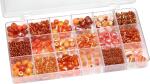 Sortimentsbox Glasperlen groß 21 x 105 x 24 cm Glas...