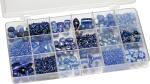 Sortimentsbox Glasperlen groß 21 x 105 x 24 cm Glas...