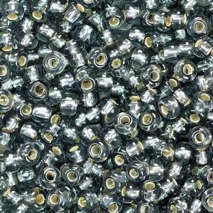 KNORR PRANDELL 216106641 Bö Rocailles Ø 25 mm Glas silberschwarz