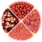 Perlen- und Pailletten-Mix Höhe: 1 cm Ø 9 cm...