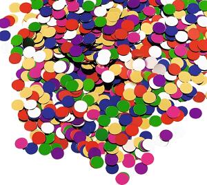 KNORR PRANDELL Aluflitter Punkte-Mix ca. 05 - 1 cm multicolor