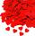 KNORR PRANDELL 216377240 Aluflitter Herzen ca. 05 - 1 cm rot