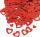 KNORR PRANDELL 216377250 Aluflitter Herzen ca. 05 - 3 cm rot